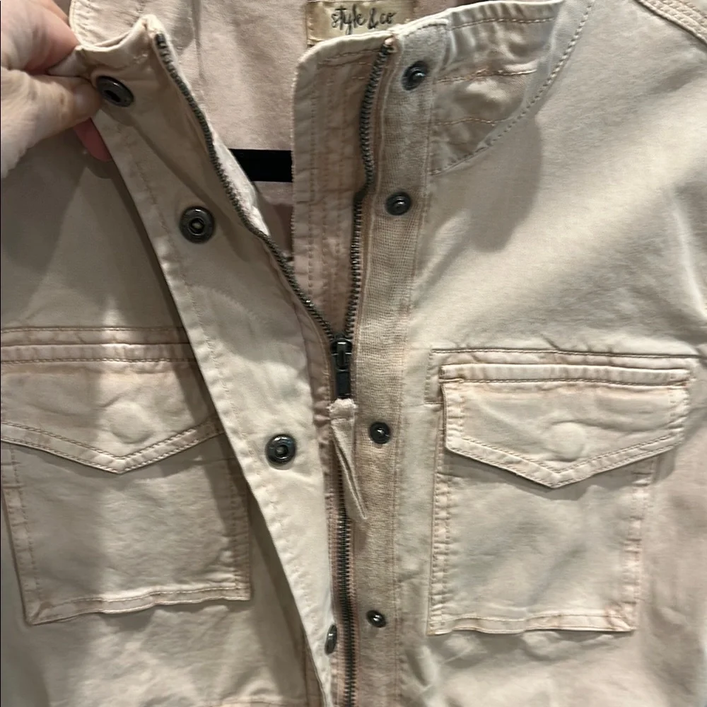 Style & Co. Blush Pink Jacket - Picture 5 of 5